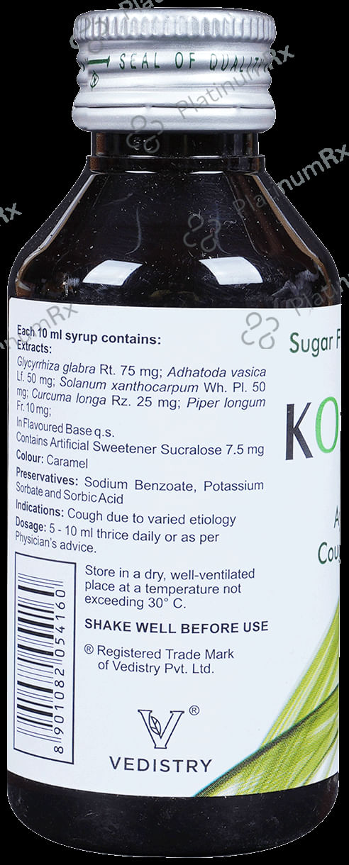 Kofol SF Cough Syrup Sugar Free 100ml
