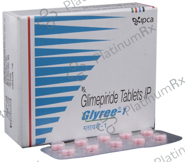 Glyree 1mg Tablet 10s