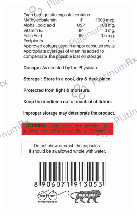 Methyq Plus Capsule 10s