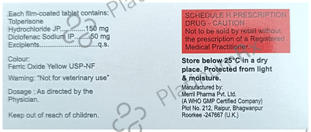 Tolione 50/150mg D Tablet 10s
