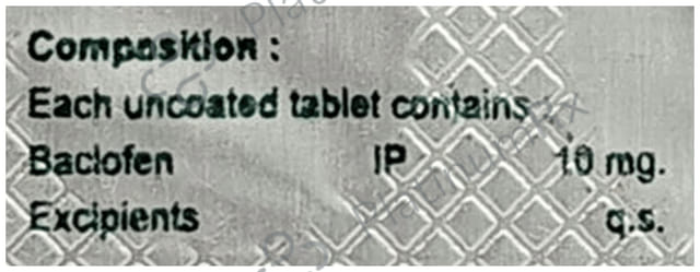 Baclonol 10mg Tablet 10s