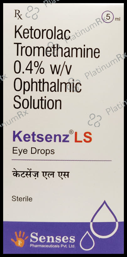 Ketsenz LS 0.4% Eye Drop 5ml