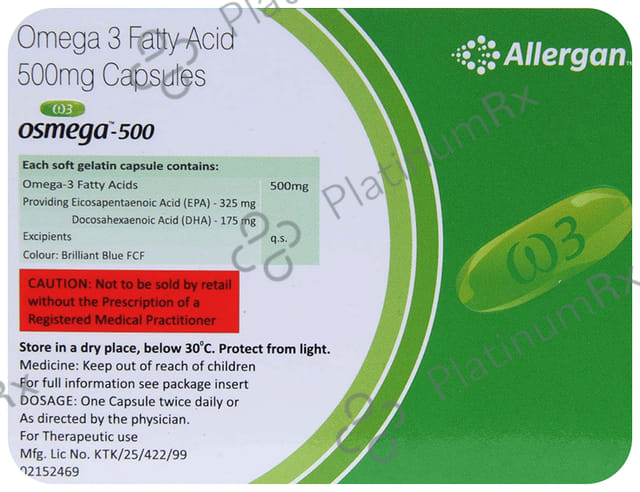 Osmega Omega 3 Capsule 10s