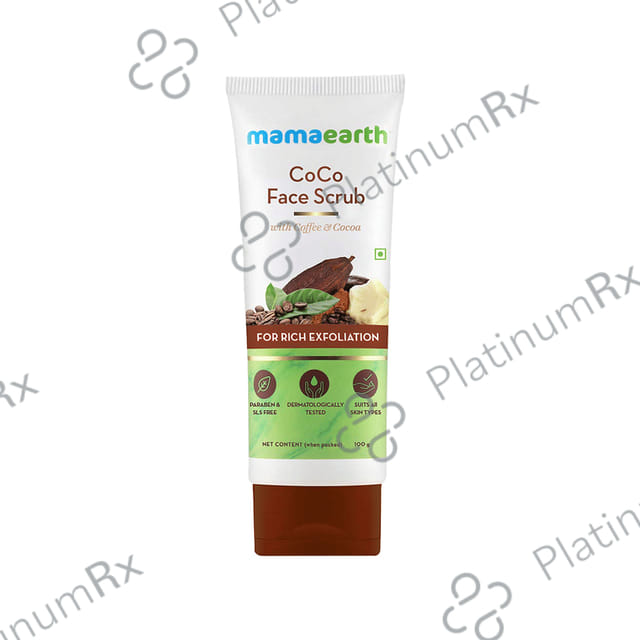 Mamaearth Coco Face Scrub - Paraben & SLS-Free - For All Skin Types