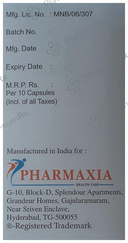 Esoxia D 30/40mg Capsule SR 10s