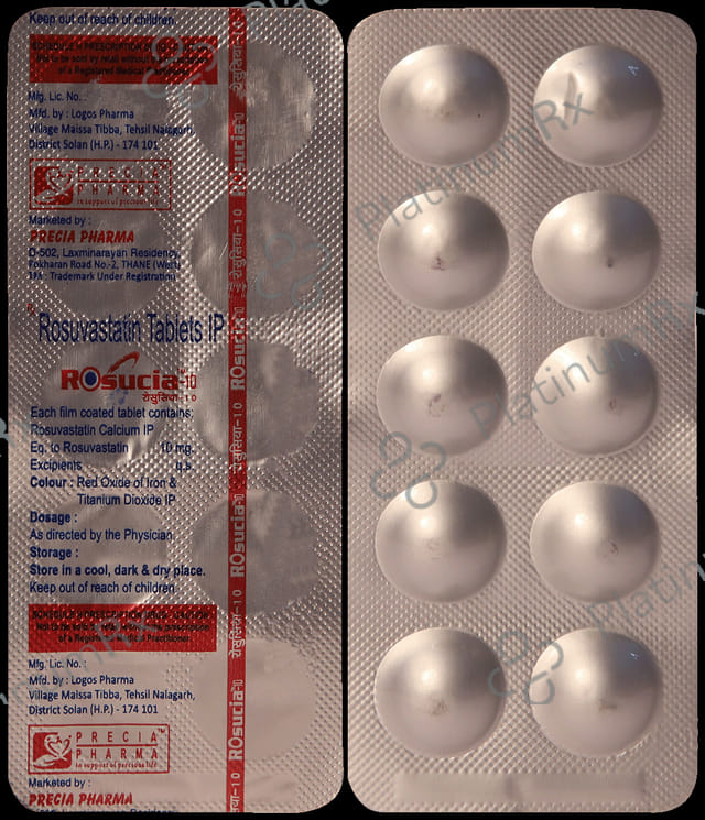 Rosucia 10mg Tablet 10s
