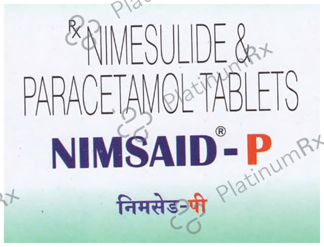 Nimsaid P 100/325mg Tablet 15s