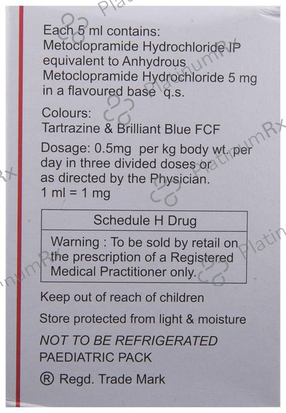 Perinorm 5mg Syrup 60ml