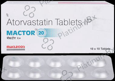 Mactor 20mg Tablet 10s