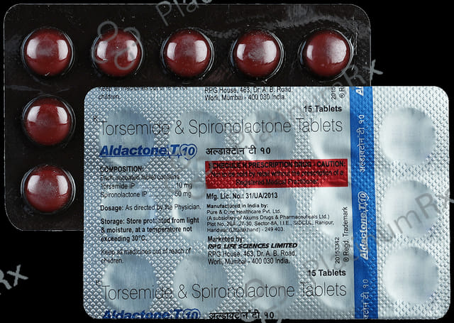 Aldactone T 50/10mg Tablet 15s
