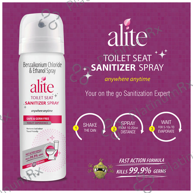 Alite Toilet Seat Sanitizer Spray
