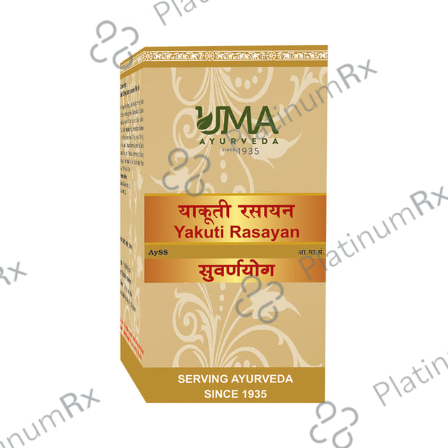 Uma Ayurveda Yakuti Rasayan Tablet (with Gold)
