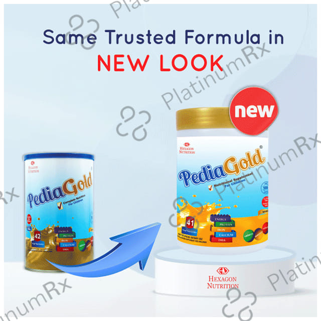 PediaGold with Protein Mango Flavour Powder 400gm