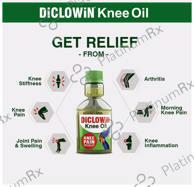 Diclowin Knee Oil 60ml
