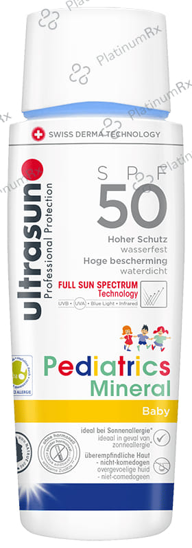 Ultrasun Pediatrics Mineral Sunscreen for Baby & Kids SPF 50 Cream 100ml