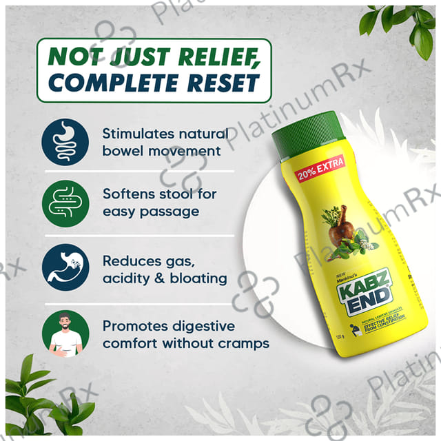 Kabz End Granules 120 gm