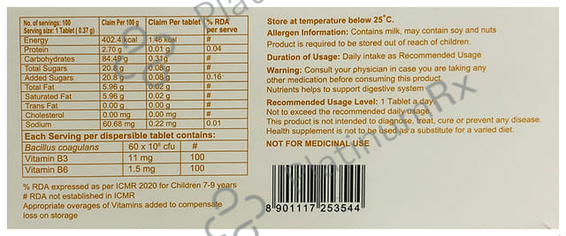 Nutrolin B Paediatric Tablet 10s