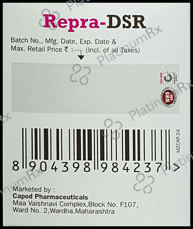 Repra DSR Capsule 10s