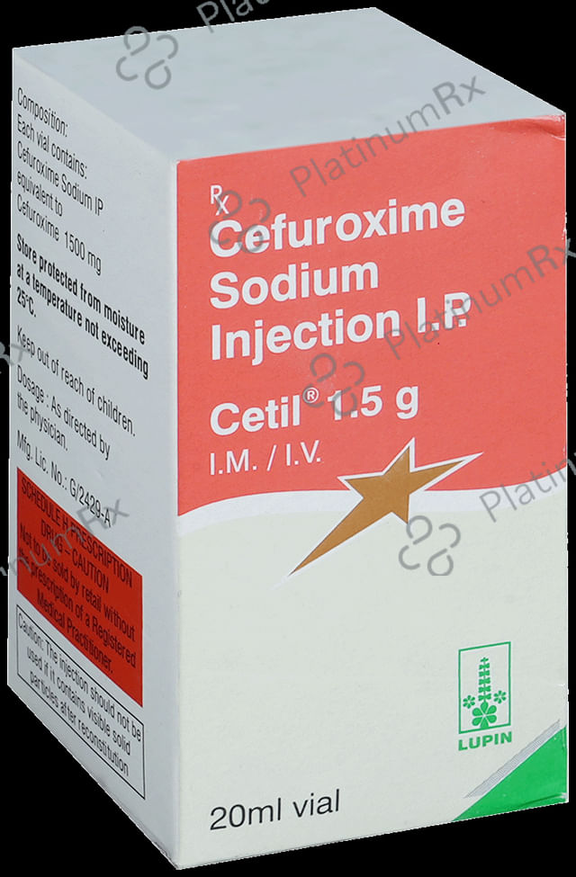 Cetil 1500mg Injection