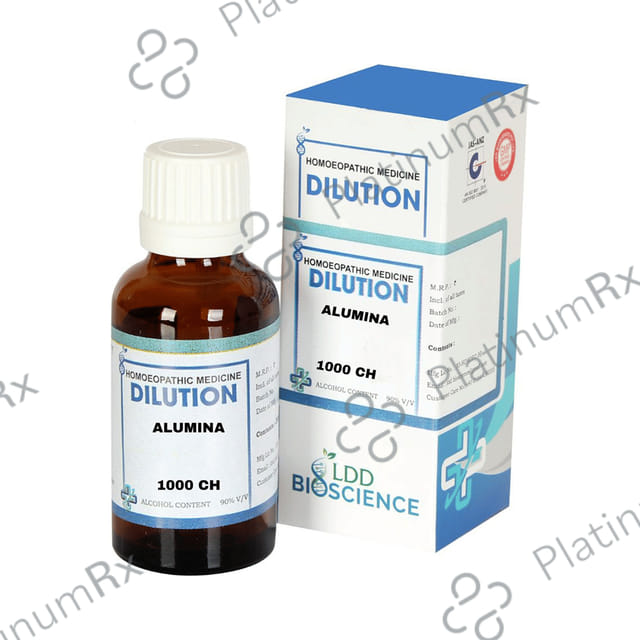 LDD Bioscience Alumina Dilution 1000 CH 30 ml