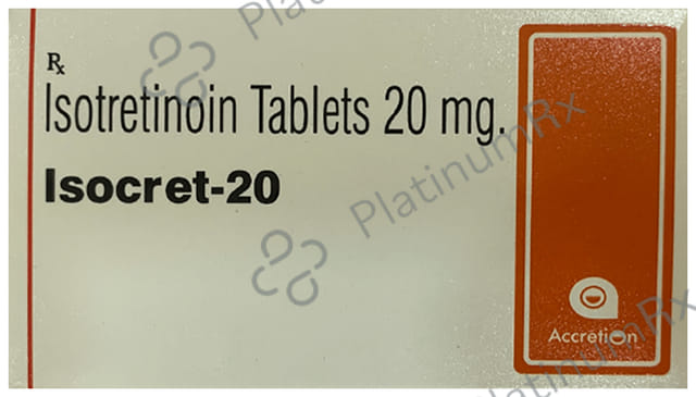Isocret 20mg Tablet 10s