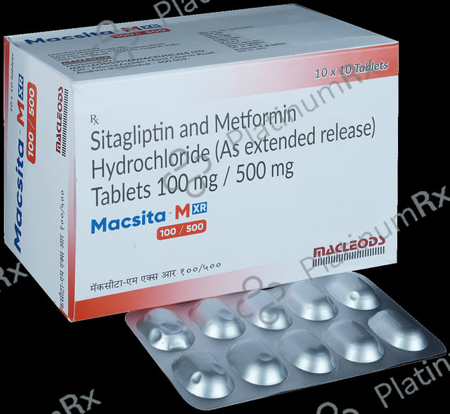 Macsita MXR 100/500mg Tablet