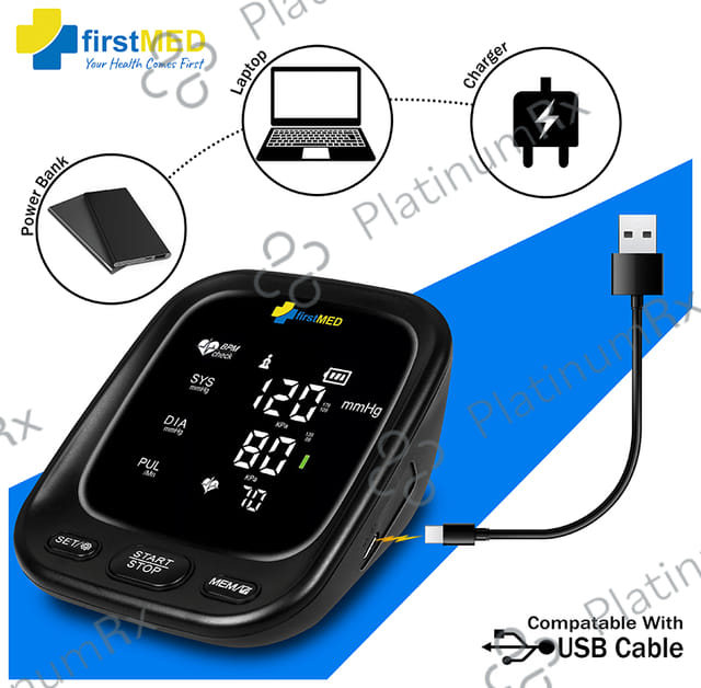 Firstmed FM 05 Arm's Blood Pressure Monitor Black