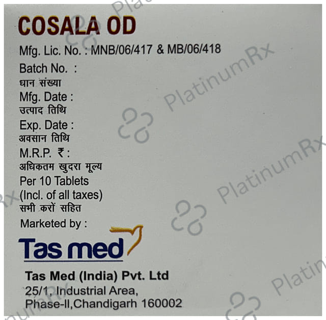 Cosala OD 1200mg Tablet 10s