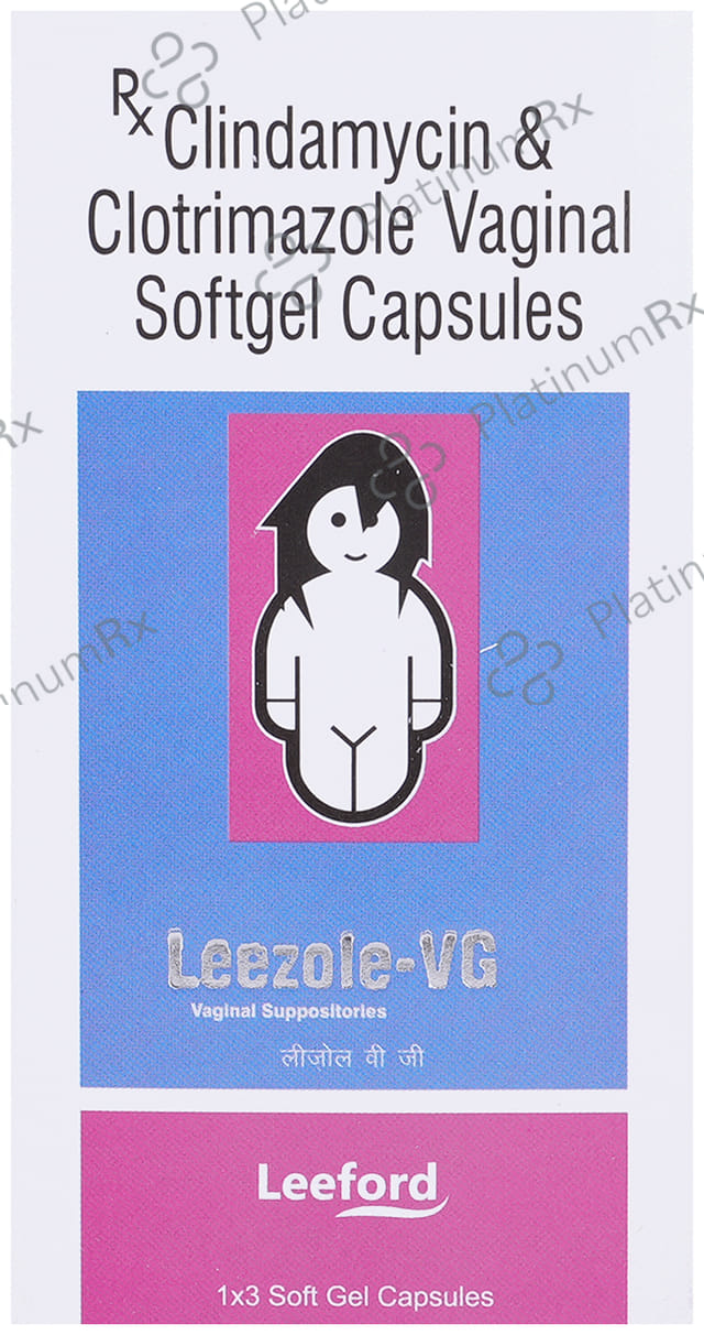 Leezole VG 100/200mg Vaginal Suppository 3s