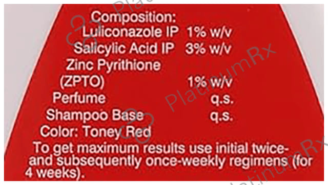 Lupizol ZS Anti dandruff Shampoo 100ml