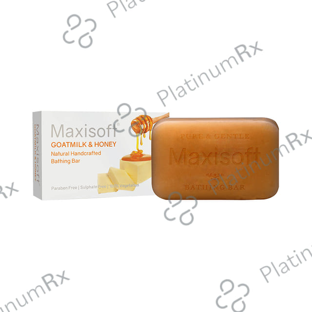 Maxisoft Goat Milk & Honey Bathing Bar (75gm Each) 1 units