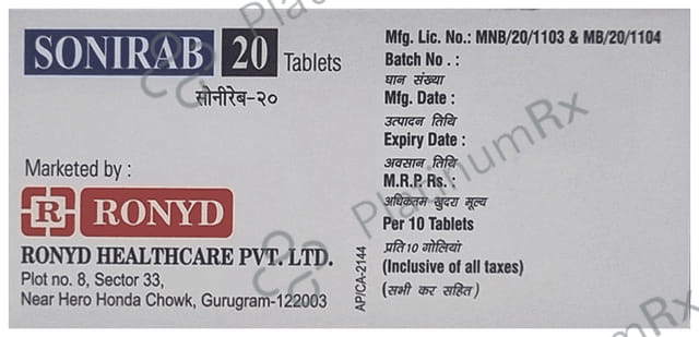 Sonirab 20 Tablet