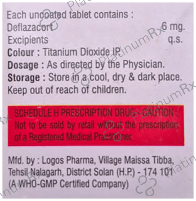 Defbron 6mg Tablet 10s