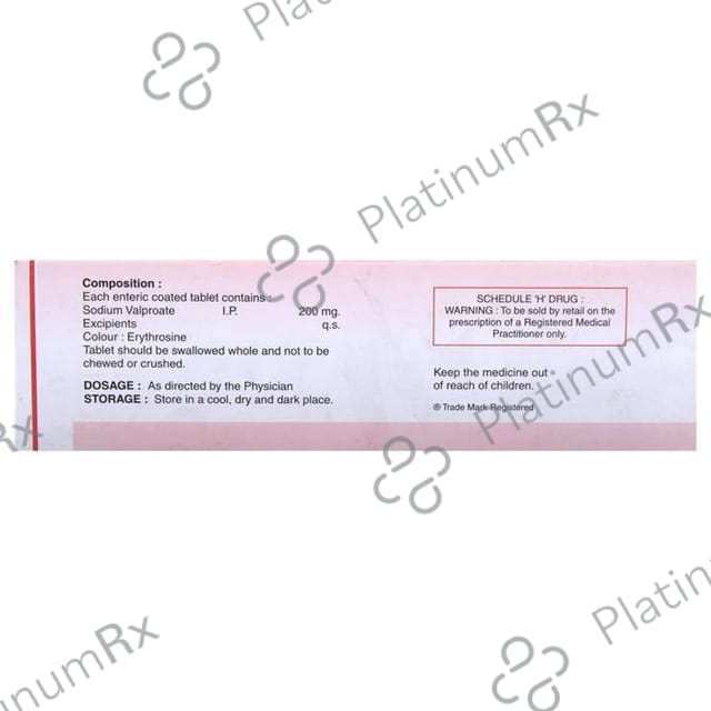 Valate 200mg Tablet 10s
