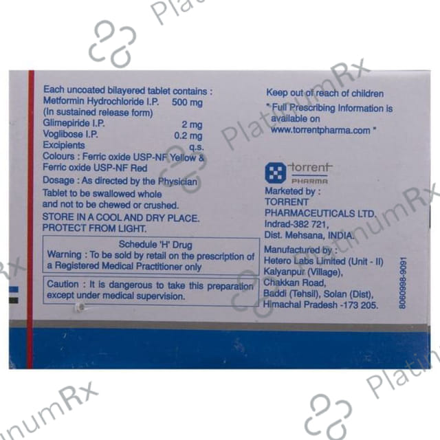 Trivoglitor Tablet SR 10s