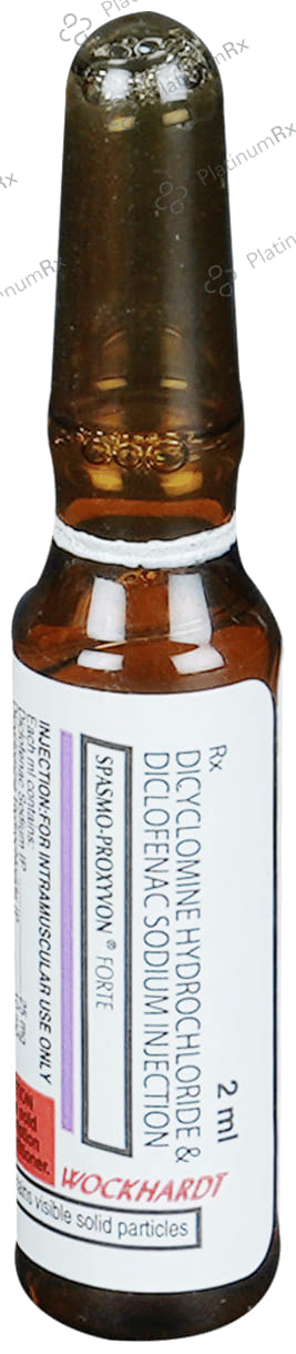 Spasmo Proxyvon Forte 25/10mg Injection 2ml