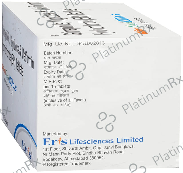 Glimisave MV 0.5/500/0.2mg Tablet SR 15s