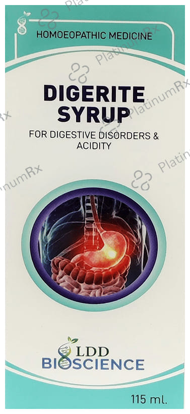 LDD Bioscience Digerite Syrup 115 ml