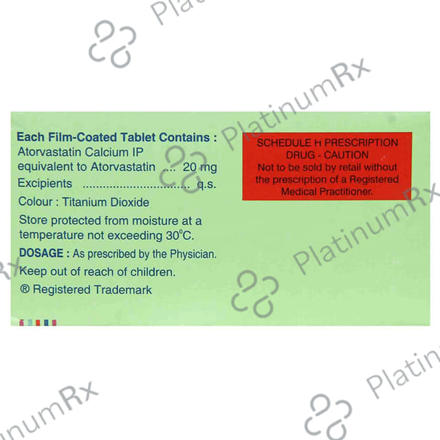 Liponorm 20mg Tablet 10s