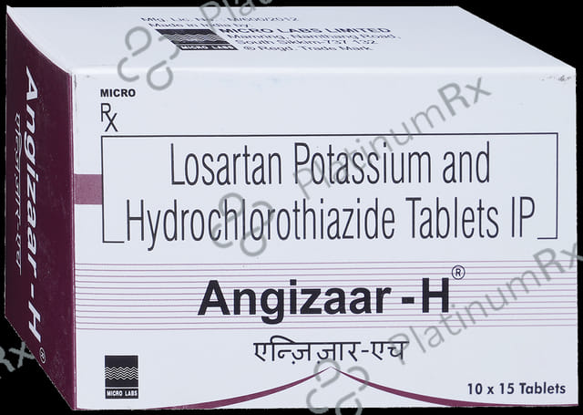 Angizaar H 12.5/50mg Tablet 15s