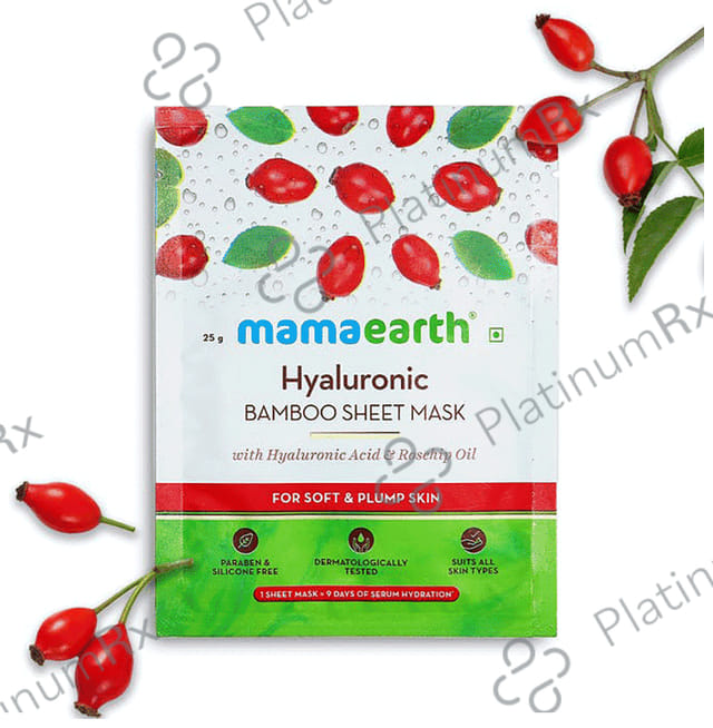 Mamaearth Hyaluronic Bamboo Sheet Mask