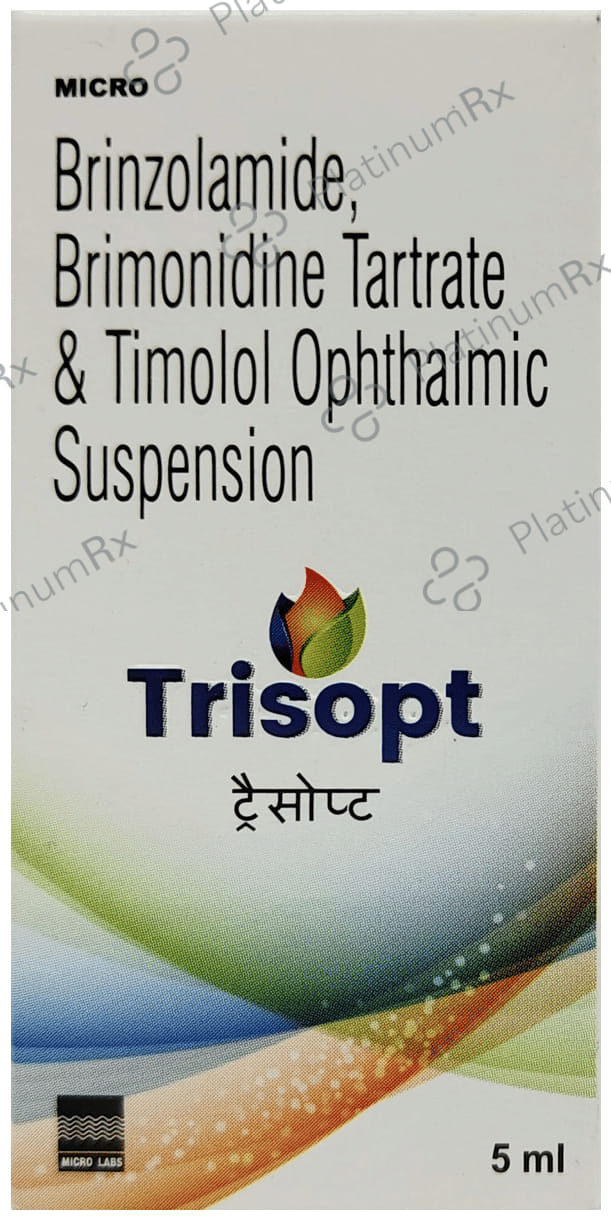 Trisopt 2/10/5mg Suspension 5ml