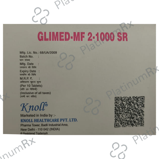 Glimed-MF 2/1000 SR Tablet