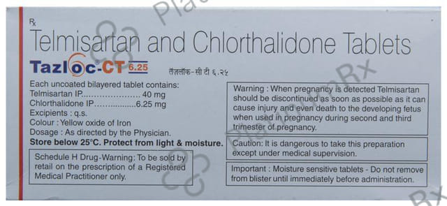 Tazloc CT 6.25 Tablet 10s