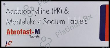 Abrofast M 200/10mg Tablet PR 10s