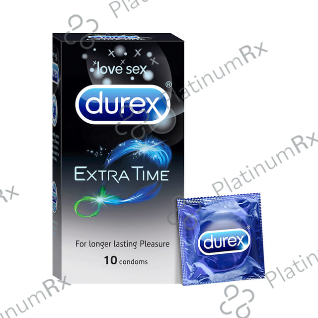 Durex Extra Time Condom 10s