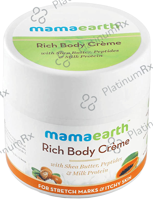 Mamaearth Rich Body Creme for Stretch Marks & Itchy Skin