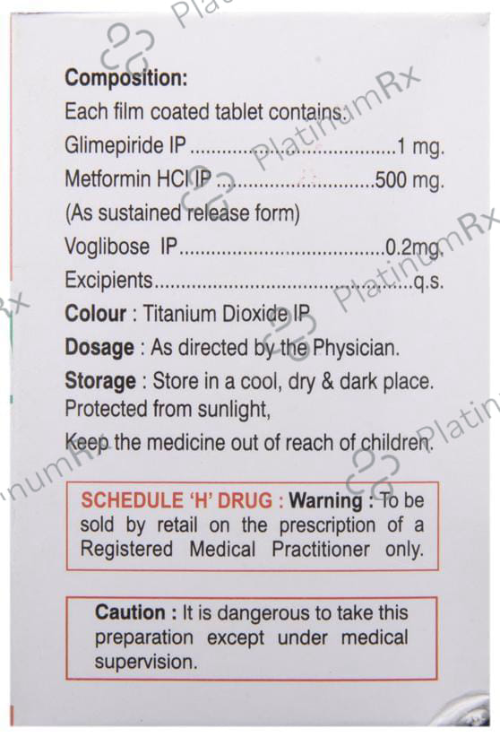 Glorimet VG 1 Tablet