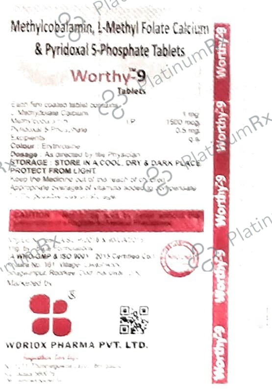 Worthy 9 Tablet 10s