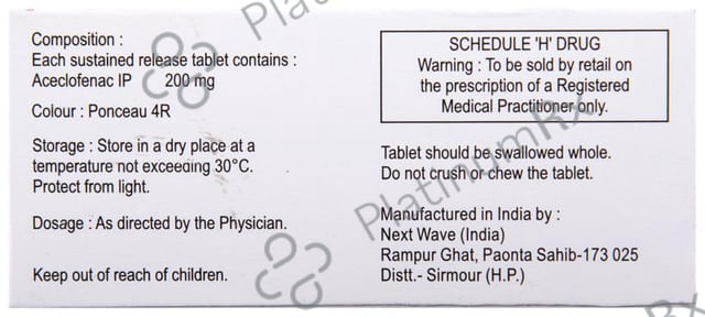 Dolokind SR 200mg Tablet 10s